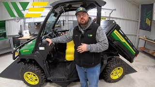 2021 John Deere Gator 835M Walkaround Product Review [upl. by Clara863]