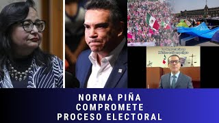 NORMA PIÑA DEBE RENUNCIAR ¿DÓNDE ESTAN LAS VOCES QUE CONDENAN A SALDIVAR [upl. by Drofhsa]