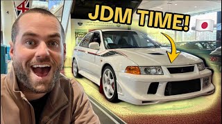 BUYING A MITSUBISHI LANCER EVO VI AT AUCTION [upl. by Gavrah]