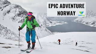 BEST Ski Touring Adventure in 2022  Lofoten Norway Outakes At End [upl. by Wurst]