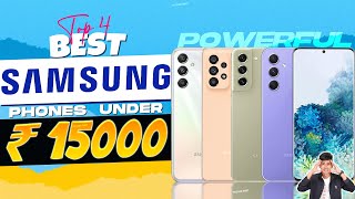 Top 4 Best Samsung Smartphone Under 15000 in 2024  Best Samsung Phone Under 15000 in INDIA 2024 [upl. by Aramoiz]