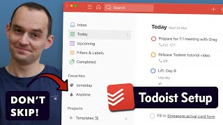 How to Organize Your ToDos with Todoist Tutorial [upl. by Africah]