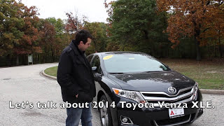 2014 Toyota Venza Test Drive  Chicago News [upl. by Ybloc591]