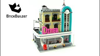 Lego Creator 10260 Downtown Diner  Lego Speed Build [upl. by Morrissey]