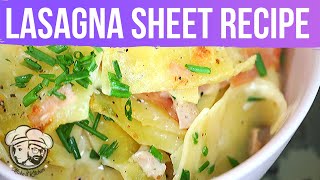 Lasagna Sheet recipe  What to do with leftover Lasagna sheets [upl. by Assehc909]