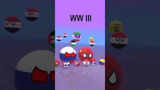 world war 321 countryballs countrymusic ww3 ww2 [upl. by Standush954]