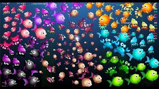 Oceanario Rainbow Army Fish  343000 All Score  Oceanario World Record Funny Moments [upl. by Saffian]