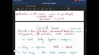 Cervical Cancer Mnemonics for FIGO staging and Treatments [upl. by Guerra]