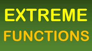 Extreme Functions [upl. by Muhcon]