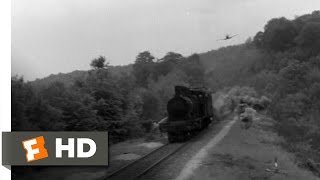 The Train 410 Movie CLIP  Spitfire Attack 1964 HD [upl. by Anyale697]