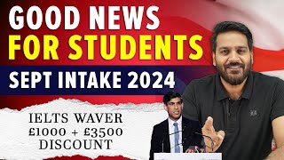 Good News for Students from UClan UK September Intake 2024  UK Student Visa Update 2024 [upl. by Catto]