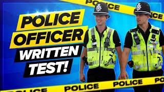 Police Online Assessment Process Stage 3a WRITTEN EXERCISE Questions Tips amp Answers [upl. by Taddeusz]