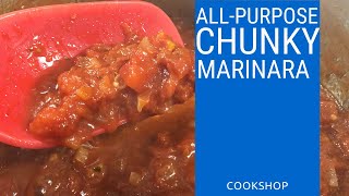 How To Make Fast and Easy Chunky Marinara Sauce [upl. by Yracaz773]