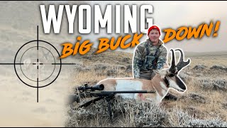 Wyoming Antelope Hunt Big Buck Down [upl. by Zehcnas715]