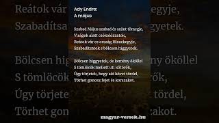 Ady Endre A május szabad Vers [upl. by Lambart]