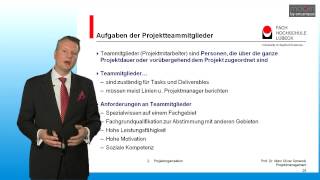 Projektmanagement Wer ist am Projekt beteiligt [upl. by Caughey]