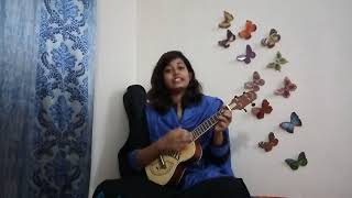 Ukulele Tutorial  নকশী কাঁথার রাজার কন্যা  Nakshi Kathar Rajar Konna 🎶  TaalpatarShepai [upl. by Atinaujnas]