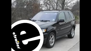 etrailer  How to Install DrawTite MaxFrame Trailer Hitch Receiver on your 2001 BMW X5 [upl. by Colp]