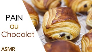 PAIN AU CHOCOLAT MAISON  LA RECETTE Chocolatine [upl. by Northway]