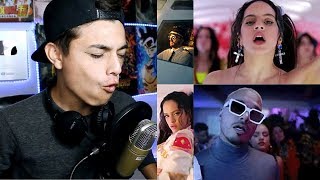 Reaccion ROSALÍA J Balvin  Con Altura Official Video ft El Guincho  Themaxready [upl. by Eelarat]