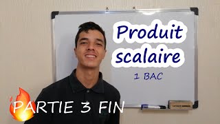 🔥Produit scalaire 1bac  Partie 3 Le cercle [upl. by Chaffinch]