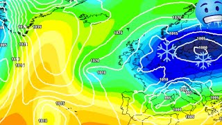 prévision  l’hiver s’installe  mais où  quand  froid neige en plaine   ❄️🤞🏼 [upl. by Yelhsa]