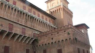 The Este Castle in Ferrara Italy [upl. by Joly]