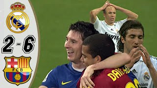 REAL MADRID VS BARCELONA 26  HIGHLIGHTS amp GOALS  LA LIGA 02052009 HD [upl. by Sivehc]