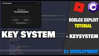 How to make a Key System for your Advanced Roblox Exploit  Key System UI  NOT EPISODE [upl. by Aniuqal145]