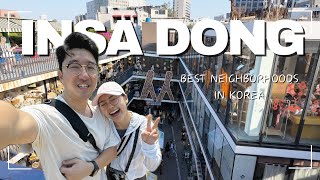 A Perfect Day Exploring Insadong in Korea SEOUL VLOG [upl. by Trebeh]