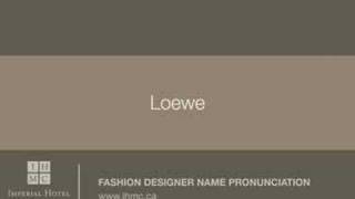 Loewe [upl. by Yllim833]