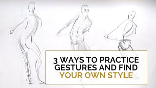 3 WAYS TO PRACTICE GESTURES AND FIND YOUR OWN STYLE [upl. by Noivert]