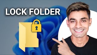 How to LOCK folder in windows 11 or 10 Working [upl. by Anier761]