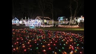 Christmas Light tour at The Milleridge Inn in Jericho [upl. by Htrow]