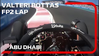 Valteri Bottas FP2 Lap at Abu Dhabi [upl. by Rosie]