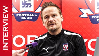 🗣 Press Conference  Neal Ardley preAFC Fylde H [upl. by Lithea329]