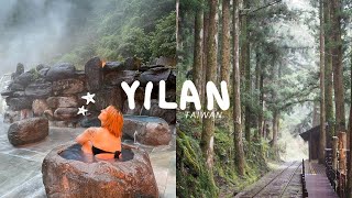 Solo trip to Mystical Mountains in Yilan Taiwan 🇹🇼♨️ 在台灣的獨自旅行 [upl. by Territus915]