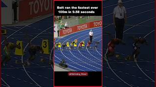 Usain Bolt 100m World Record  🔥 [upl. by Jayson897]