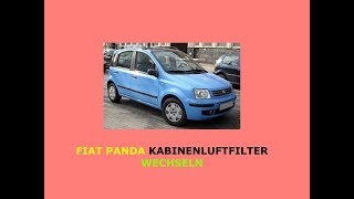 Tutorial  Wie wechseln Innenraumfilter auf auto Fiat Panda [upl. by Ragan]