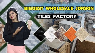 Biggest Wholesale Johnson Tiles Factory  Chennai [upl. by Anawal417]