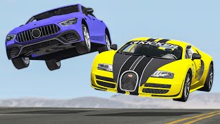 Street Racing Car Crashes 41  BeamNG Drive  CRASHdriven [upl. by Grace]