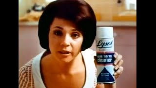 Lysol Foaming Spray Commercial 1970 [upl. by Eserehs]