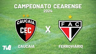 Ceará x AtléticoCE com Liuê Góis  Campeonato Cearense 2024  3º Rodada [upl. by Aihtennek240]