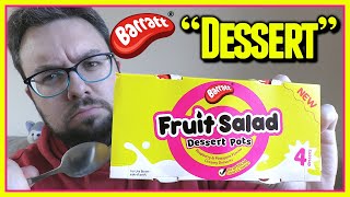 Barratt Fruit Salad Dessert Review Yogurt  Iceland [upl. by Eiramnaej]