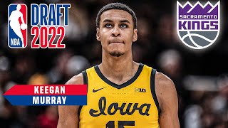 Sacramento Kings select Keegan Murray with 4th pick  2022 NBA Draft Highlights 🎥 [upl. by Ilatan]