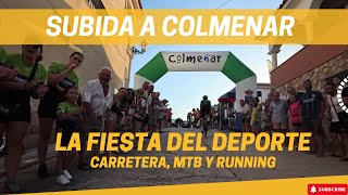 Subida Ciclista de Colmenar 2024 La Fiesta del Deporte Con Vatios [upl. by Kirimia]