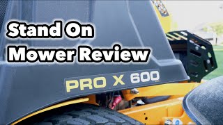 Cub Cadet Stand On Mower Review GCI Turf MowDown ShowDown [upl. by Derfla]