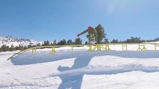 Bansko Snow Park 2019  Rail Section [upl. by Hawthorn620]