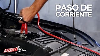 Cómo pasar corriente con cables a un carro en forma segura  A Bordo Tips [upl. by Aivlys]