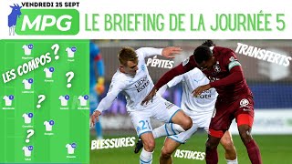 J5 Ligue 1  Le Tour des Buvettes  Les compos suspendus et absents [upl. by Nodrog]